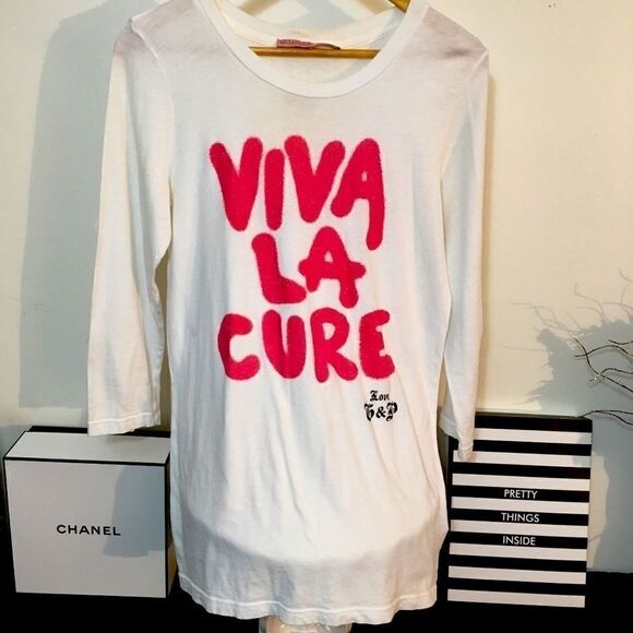 Juicy Couture Tops - Juicy Couture Sparkle quarter sleeve tee